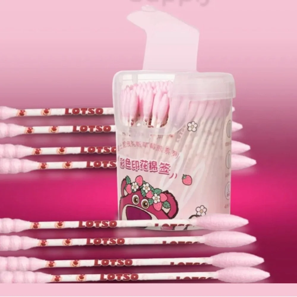 Disney Pixar Lotso Collection Colored Printed Cotton Swabs (150 Count) - Picture 4 of 4